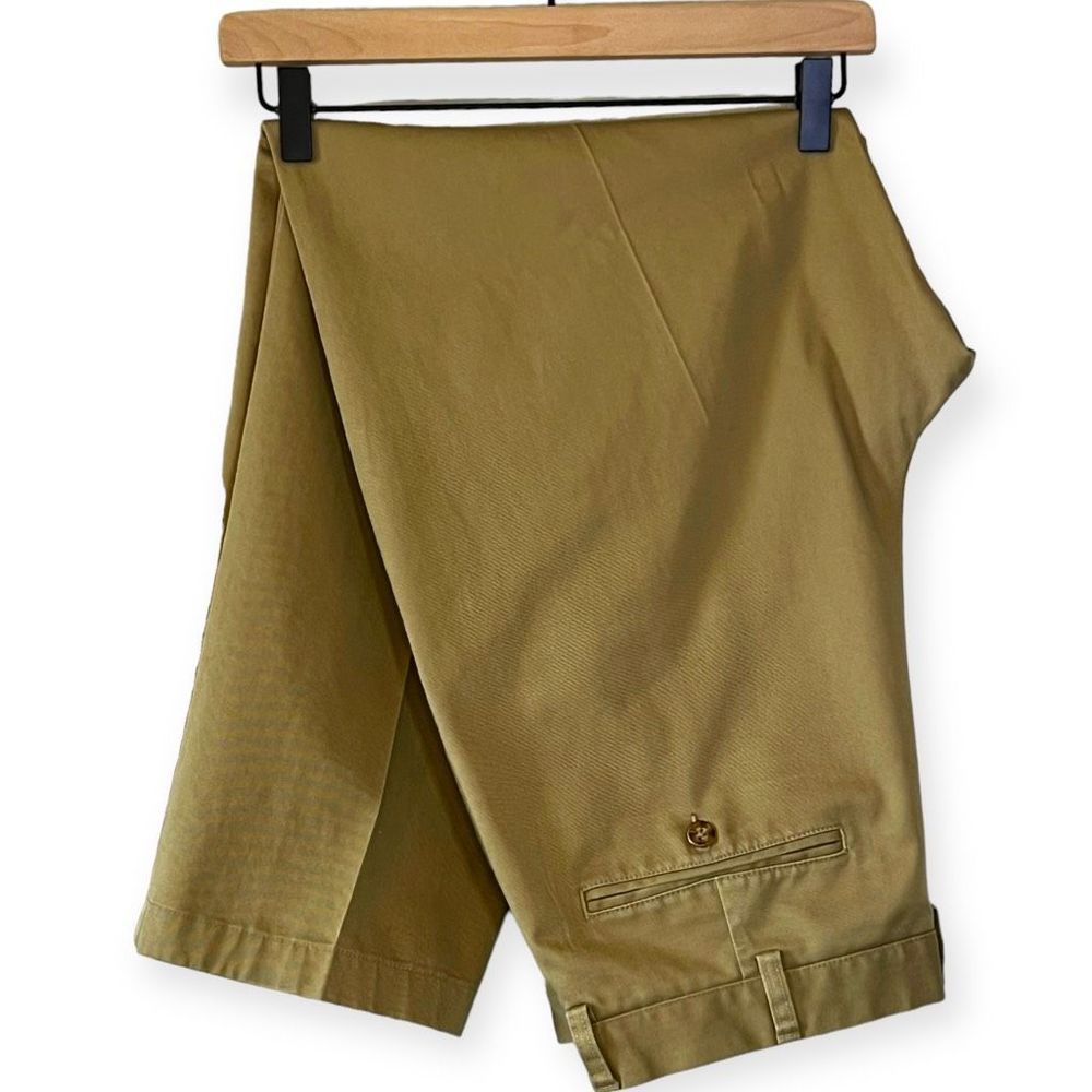 L.L. Bean Classic Fit Chinos Dark Khaki Size 35